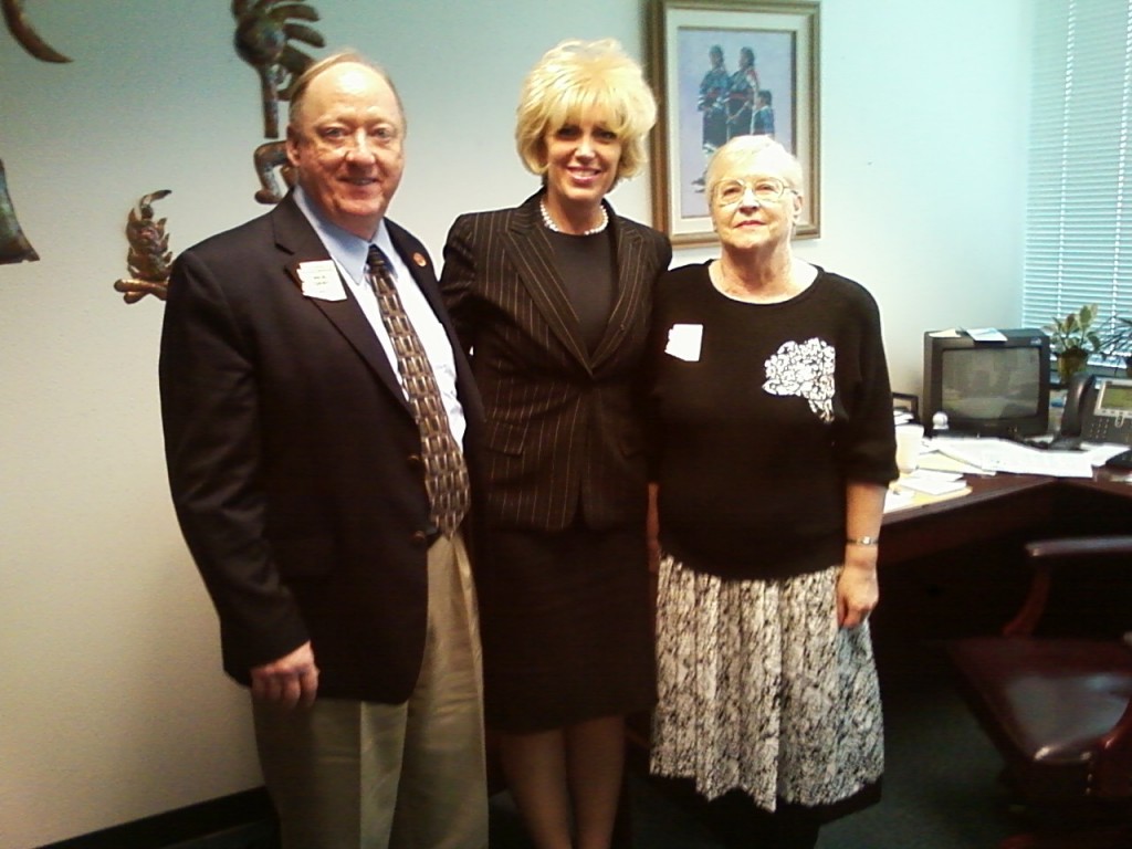 with AZ state representatives Judy Burges and Rick Gray