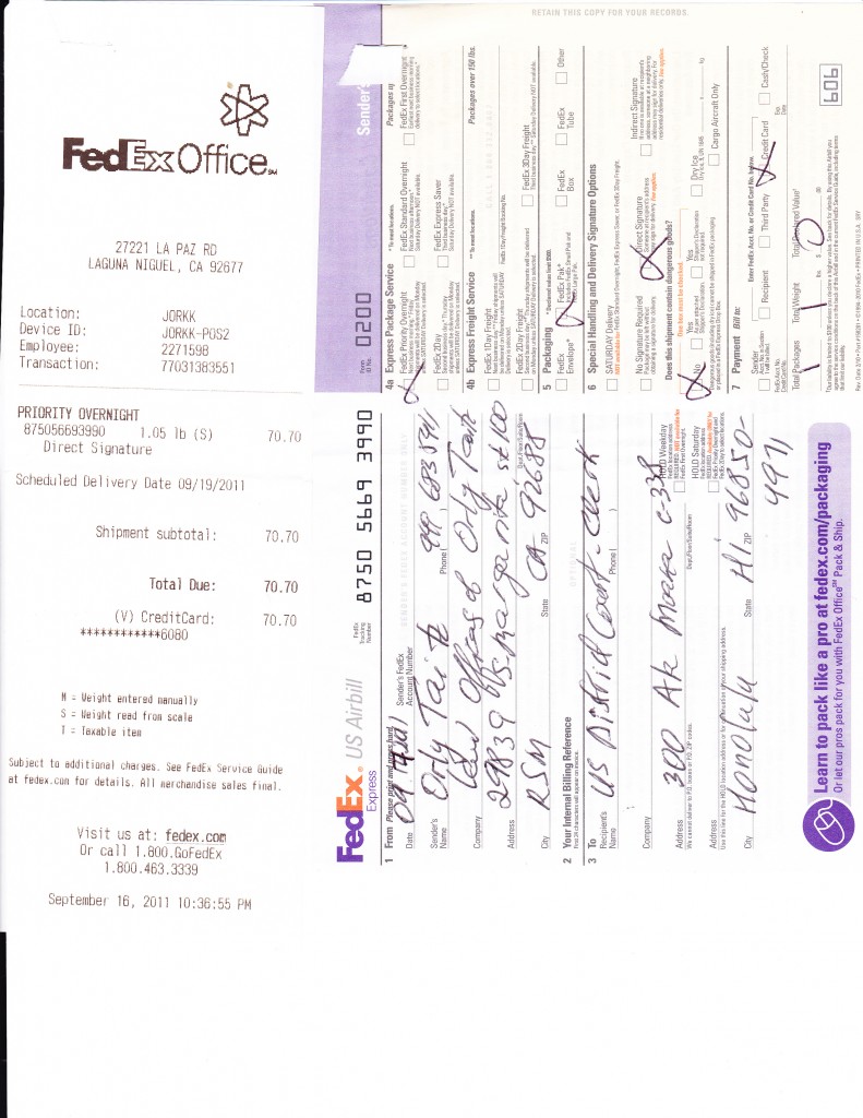 Fedex 09.16.2011