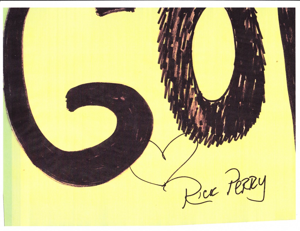 Perry's signature
