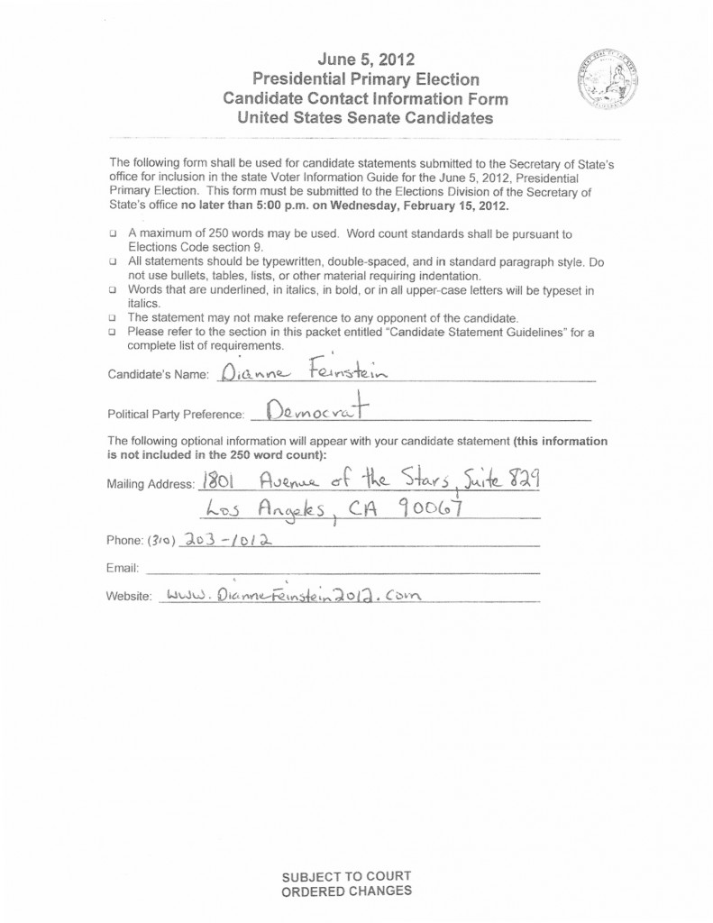 Candidate info Feinstein Strimling_0001
